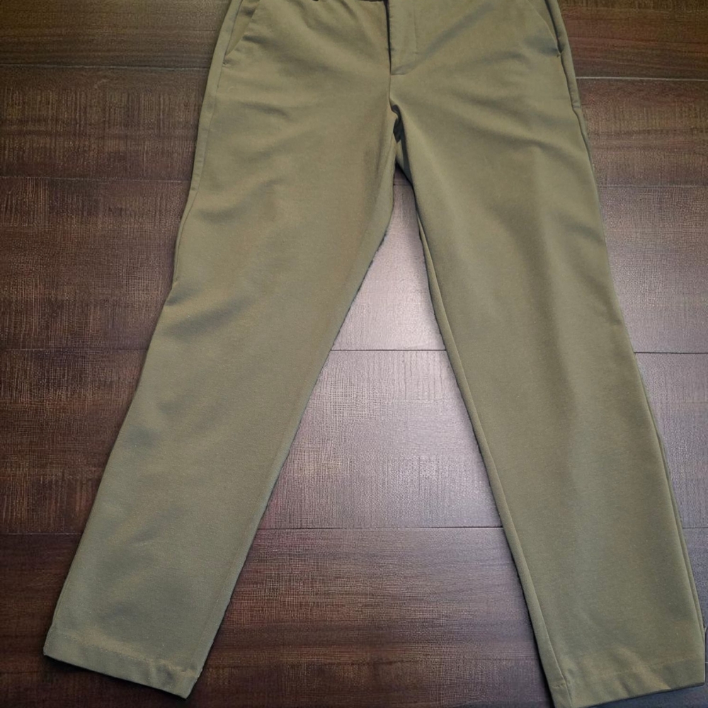 (LIVERPOOL) LOS ANGELES Kelsey Knit Trousers Super Stretch Color Olive Branch.